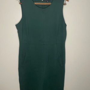 Lands' End Green Dress. Size 16.